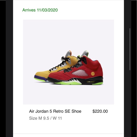 Air Jordan 5 Retro SE Shoe What The - Picture 3 of 3